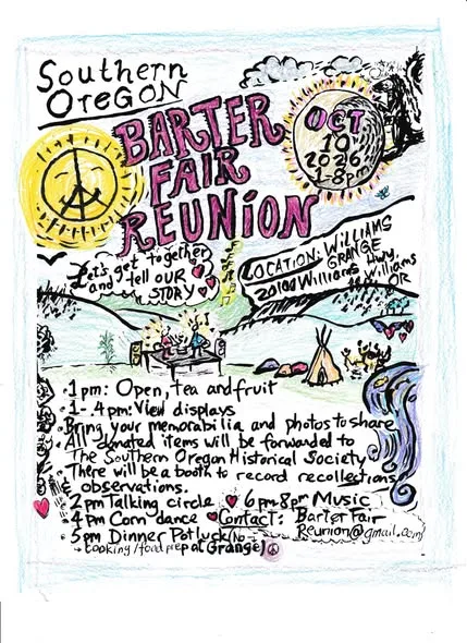 Southern Oregon Barter Fair Reunion