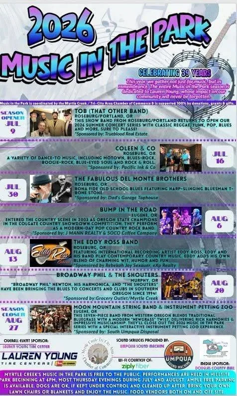 Music in the Park 2026